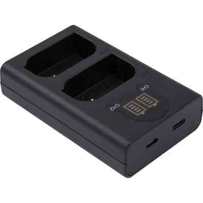 Зарядний пристрій для фото PowerPlant Panasonic DL-BLK22 для двох акумуляторів (CH980376) Вінниця