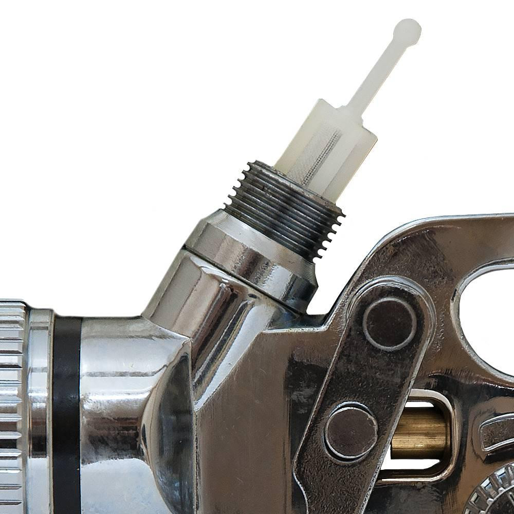 Фарборозпилювач HVLP Ø1.3мм 140-280 л/хв 3бар/б 600 мл (пласт) хром SIGMA (6812131) Київ - фото 7