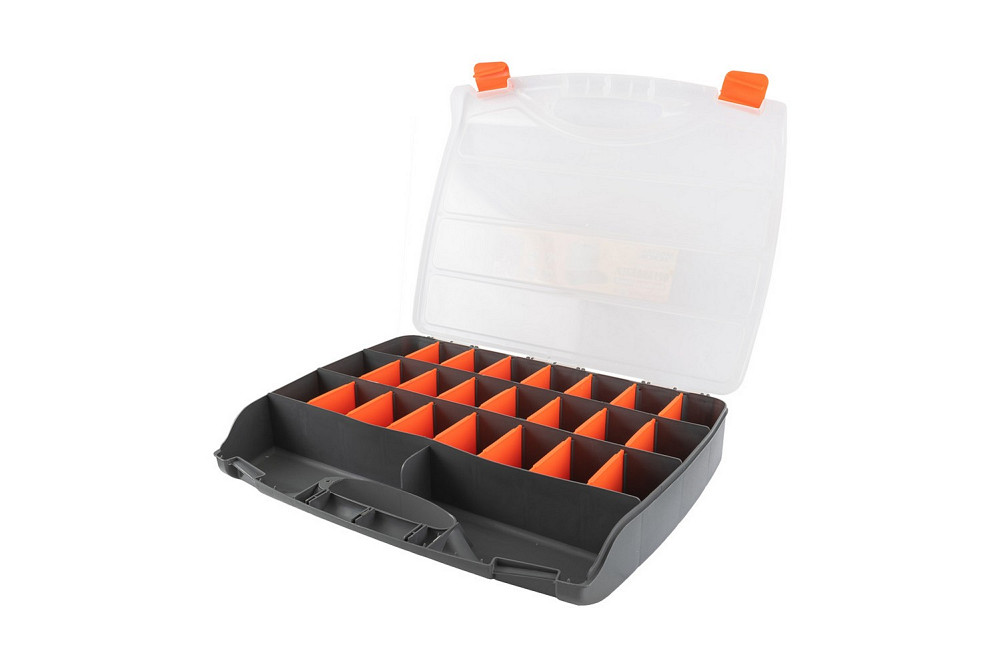 MASTERTOOL Органайзер MASTERTOOL з ручкою 19" 480х380х80 мм 24 секції 79-3128 Коломия - фото 4