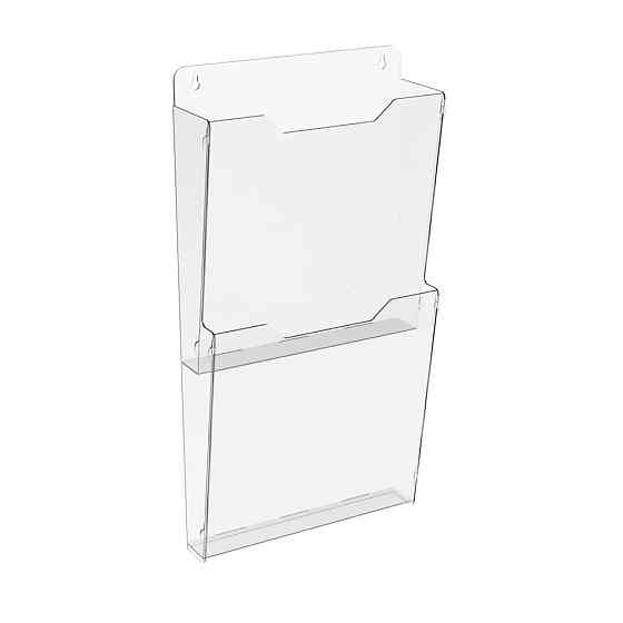 Кишеня буклетниця EKOSTAR А4 вертикальний 2 кишені Київ