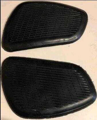 Накладка бака ДНЕПР (пара) (резина) (черные) Мукачево - изображение 1