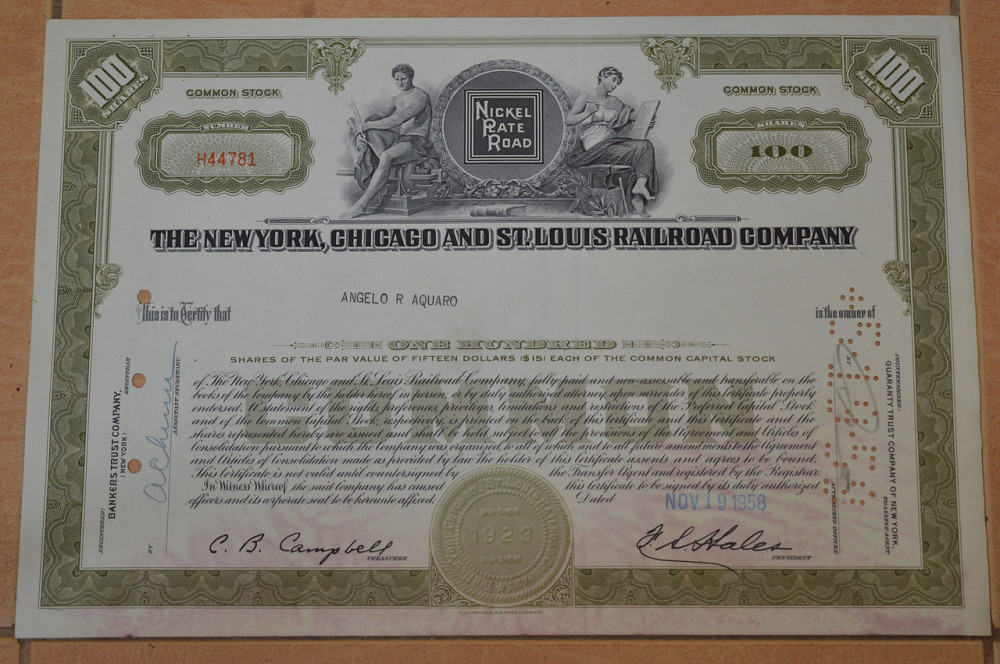 Акция. США. 1958 год №4781 (Б-1) Полтава - изображение 1