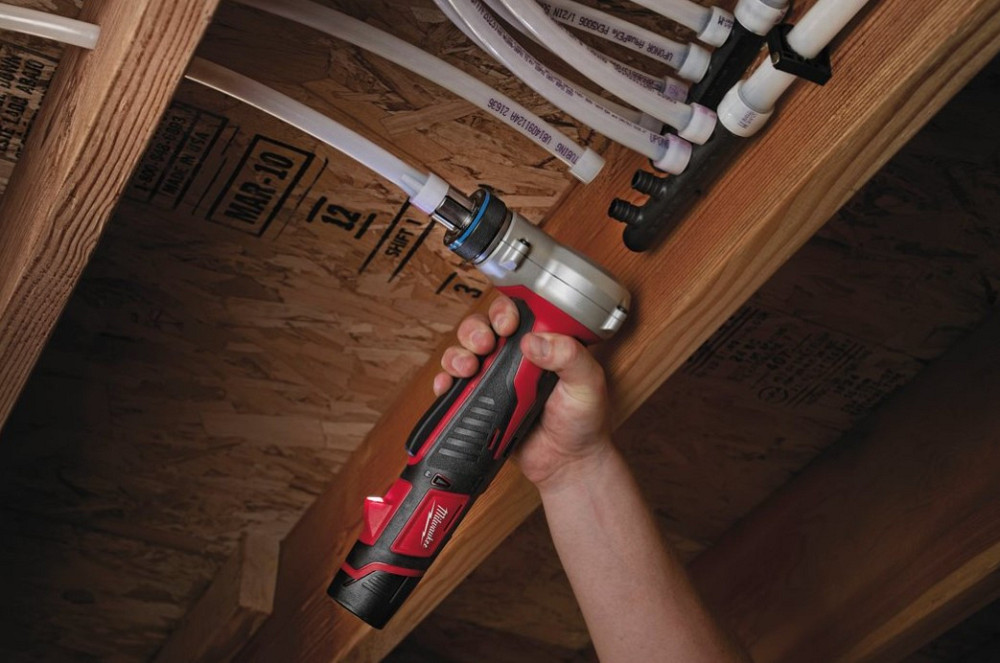 Субкомпактный расширительный инструмент UPONOR для системы Q&E Milwaukee C12 PXP-I06202C 4933441715 (+ заряд.устройства, 2 аккум, Одесса - изображение 4