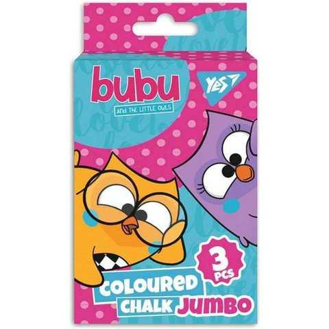 Крейда кольорова 3 шт. 