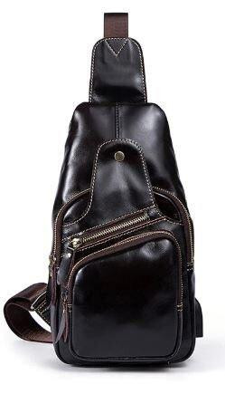 Сумка через плечо мужская Vintage 14838 Коричневая Киев - изображение 1