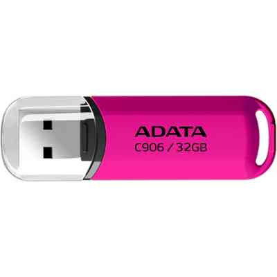 USB флеш накопичувач ADATA 32GB C906 Pink USB 2.0 (AC906-32G-RPP) Вінниця