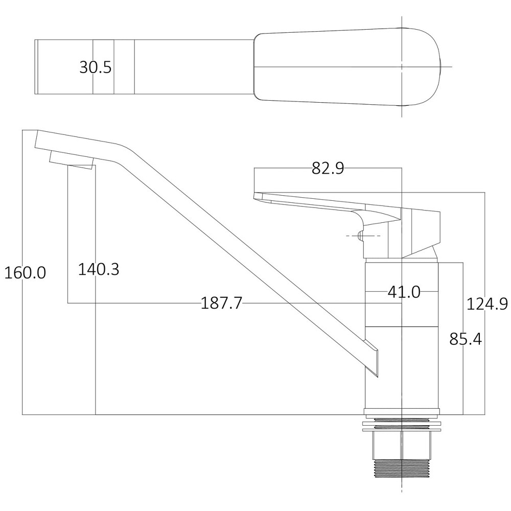 Смеситель для кухни Globus Lux BONN GLB-0203Q (000028495) Киев - изображение 9