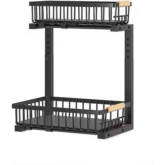 Стойкий двухуровневый органайзер из углеродистой стали Каменец-Подольский