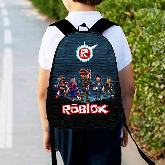 Рюкзак дитячий роблокс "Roblox" 34х27см, міський ранець для хлопчика з принтом (00378) Київ
