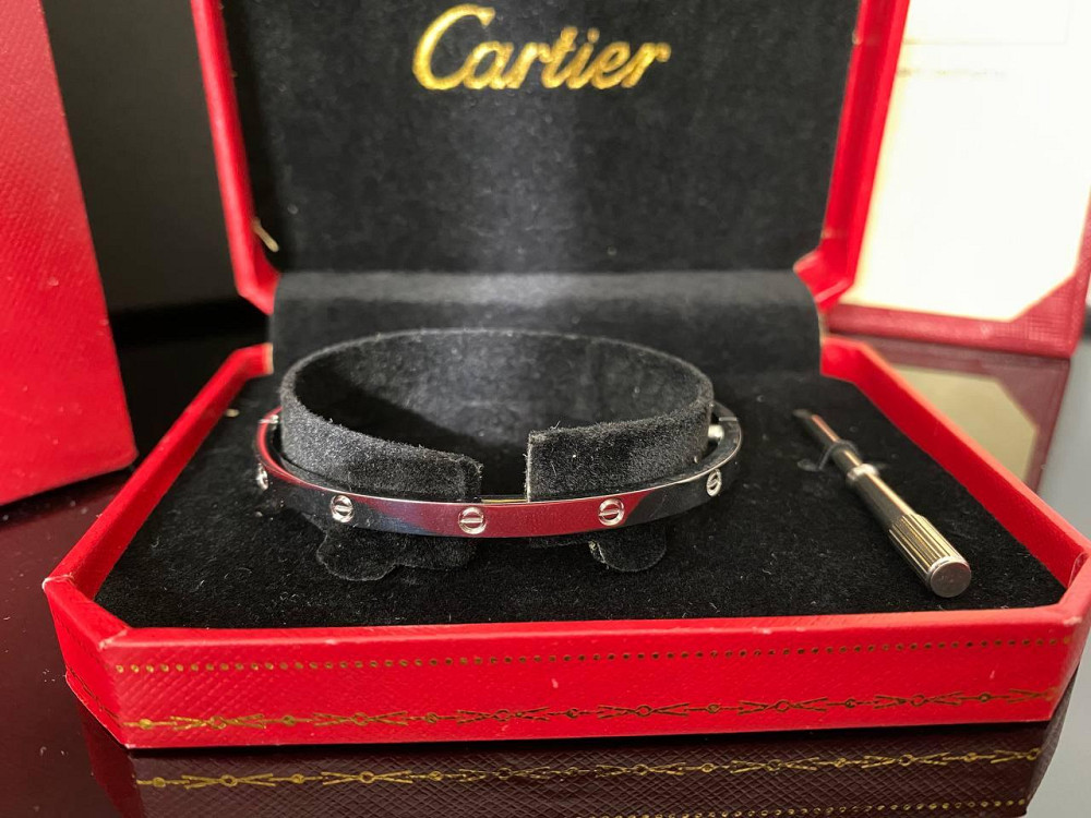 Cartier браслет із викруткою/ Брендовий браслет, люкс якість у гарному подарунковому пакованні Одеса - фото 2