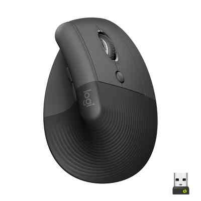 Мишка Logitech Lift Vertical Ergonomic Wireless/Bluetooth Graphite (910-006473) Вінниця