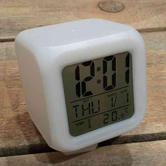 Годинники електронні CX-508 з температурою та підсвіткою Кубик 3*AAA 1246 Дніпро