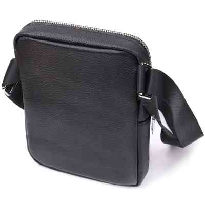 Сумка Vintage З натуральної шкіри Чорна (22862) Вінниця