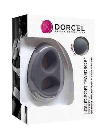 Ерекційне кільце Dorcel Liquid-Soft Teardrop для члена і мошонки, soft-touch силікон Sex Aura Київ