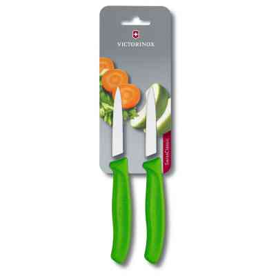 Набор ножей Victorinox SwissClassic Paring Set 8 см Green (6.7606.L114B) Винница