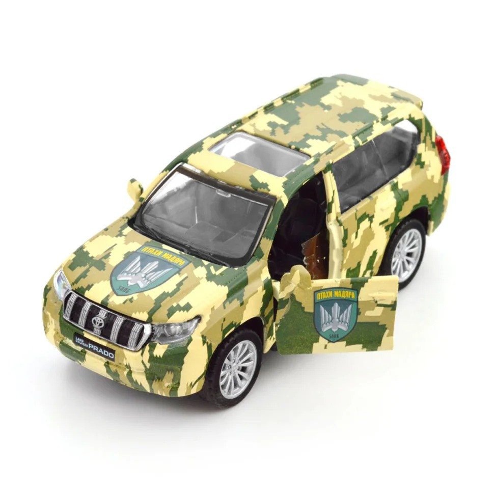 Автомодель серії «Шеврони Героїв» Toyota Land Cruiser Prado «Птахи Мадяра» TechnoDrive 250363M Вінниця - фото 1