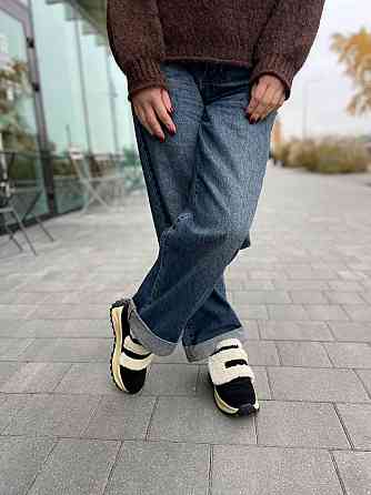 Lilin Кросівки жіночі LILIN L-X904-17 чорні (зима, шкіра натуральна) (5686) Коломия