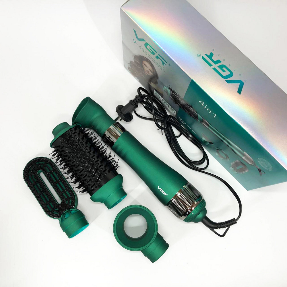 Фен для сушіння волосся з насадкою VGR, Фен з іонізацією для укладання Професійний оригінал OS-87 Київ - фото 12