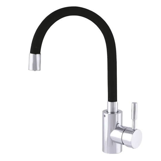 Кухонный смеситель Champion SUS-011 Refl с силиконовым изливом (CH0293) Харьков