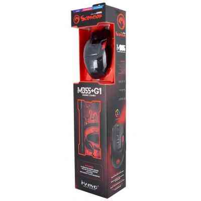 Мышка Marvo M355+G1 USB Black (M355+G1) Винница