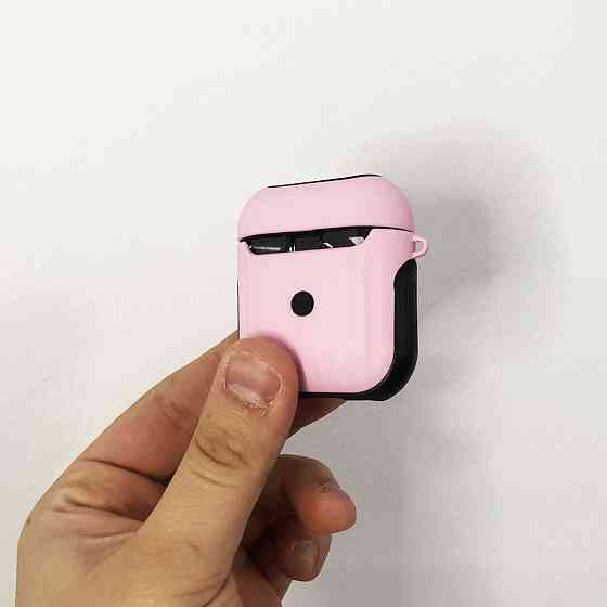 Чохол для AirPods протиударний рожевий IP-35 Львів