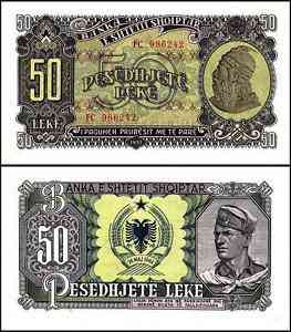Албанія/Albania 50 Leke 1957 Pick 29 UNC Полтава