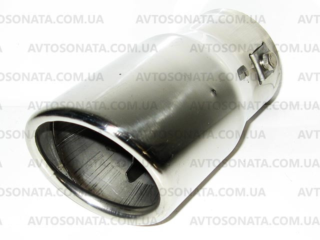 Насадка на глушник 0306 d-62мм нержавіюча сталь Вінниця - фото 2