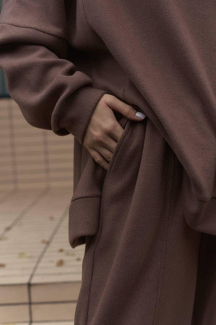 Женский теплый базовый костюм двойка из двухсторонней ангоры Одесса - изображение 8