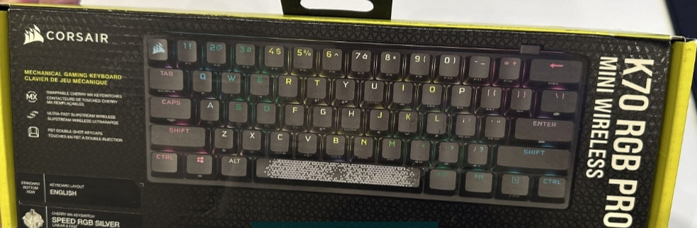 Бездротова Клавіатура Corsair K70 Pro Mini (Маханіка) Київ - фото 1