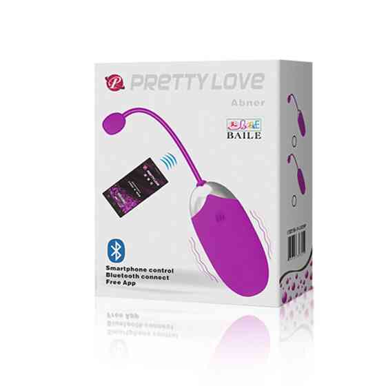 Віброяйце - Pretty Love Abner Vibrating Egg Purple (App) Sex Aura Київ