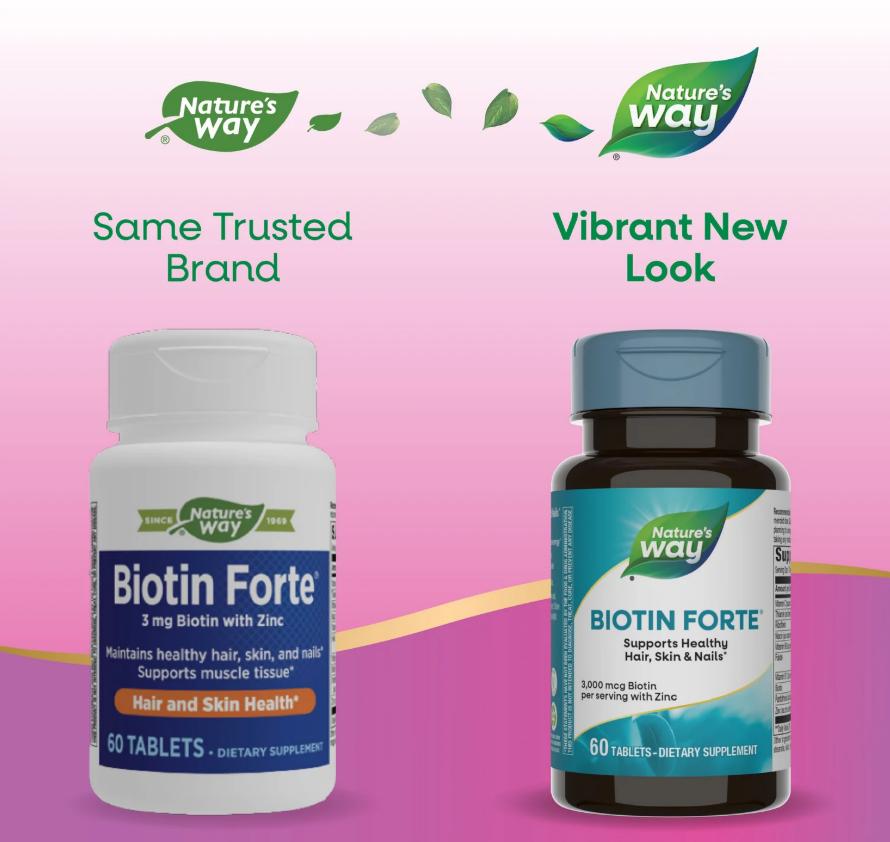 Биотин Nature's Way Biotin Forte 3 mg 60 tabs Киев - изображение 5