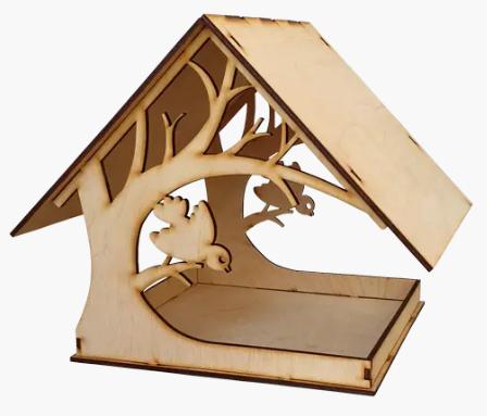 БРАК Годівничка №3 "Атлас" з пташкою на дереві 28*22.5*23 см, AS-4275/F-0232, шт Київ - фото 2