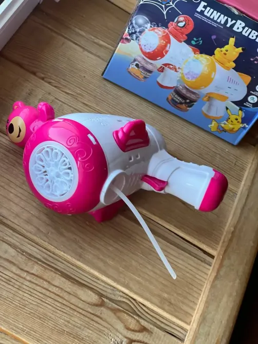 Пистолет детский автоматический пистолет пулемёт для мыльных пузырей Toy bubble gun AND 388-10 Коломыя - изображение 2