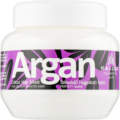 Маска для волос Kallos Cosmetics Argan для окрашенных волос 275 мл (5998889506193) Винница - изображение 1