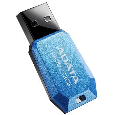 USB флеш накопичувач ADATA 32GB DashDrive UV100 Blue USB 2.0 (AUV100-32G-RBL) Вінниця - фото 3
