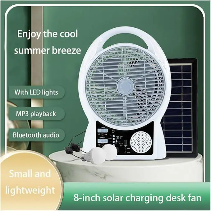 Вентилятор на солнечной батарее N288 8