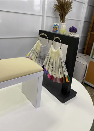 Подставка для типс на 4 крючка. Черная Киев