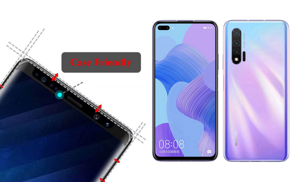 Защитное стекло HyperGlass Pro для HUAWEI Nova 6 5G – максимальная чувствительность и защита Киев - изображение 4