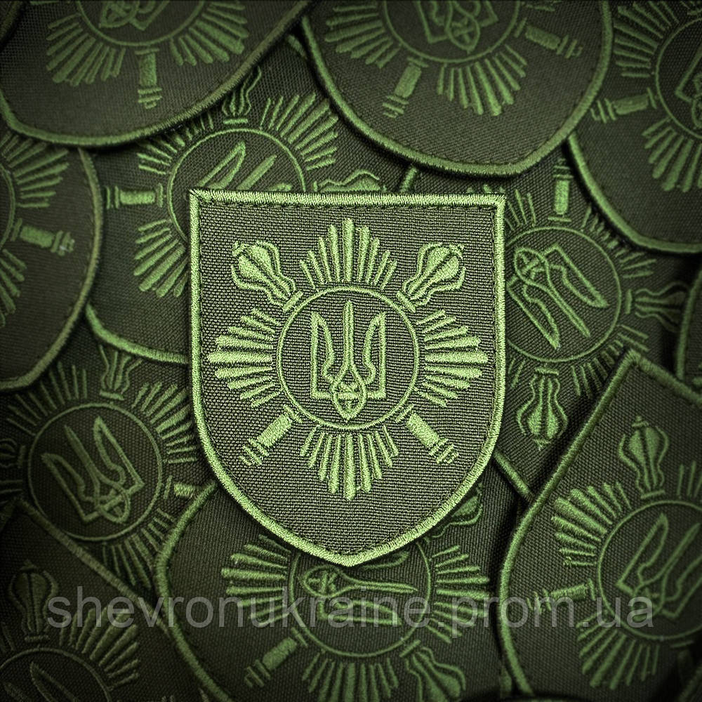 Шеврон Отдельный полк Президента (Форма щит. На липучке) Размер 8x7см Киев - изображение 1