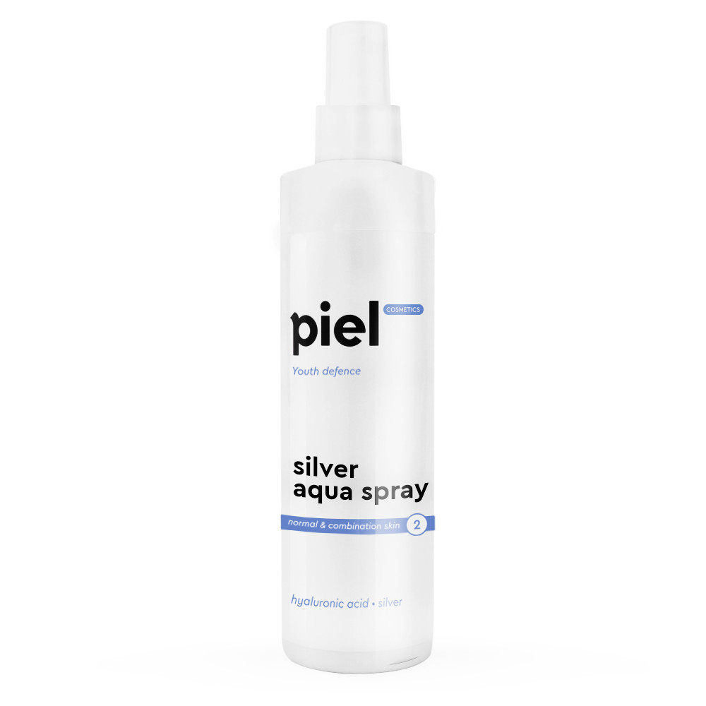 Увлажняющий спрей для нормальной и комбинированной кожи Piel Silver Aqua Spray 250 мл Днепр - изображение 1