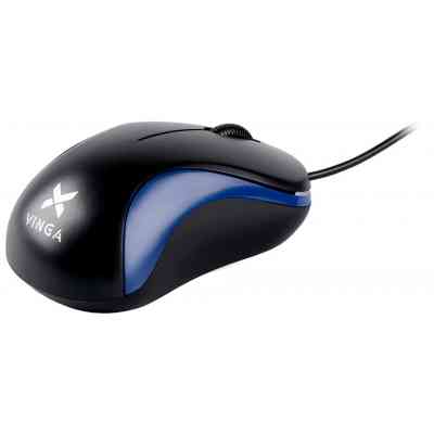 Мышка Vinga MS-882 black - blue Винница