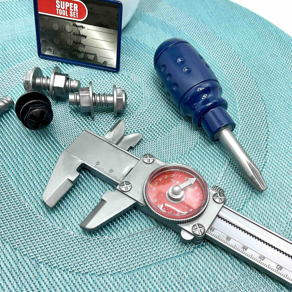 Набір інструментів електропилка та 18 предметів Синій Вид 3 (6801-2-3) Чернігів - фото 3