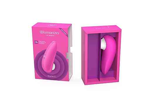 Вакуумний кліторальний стимулятор Womanizer Starlet 3 PINK Sex Aura Київ