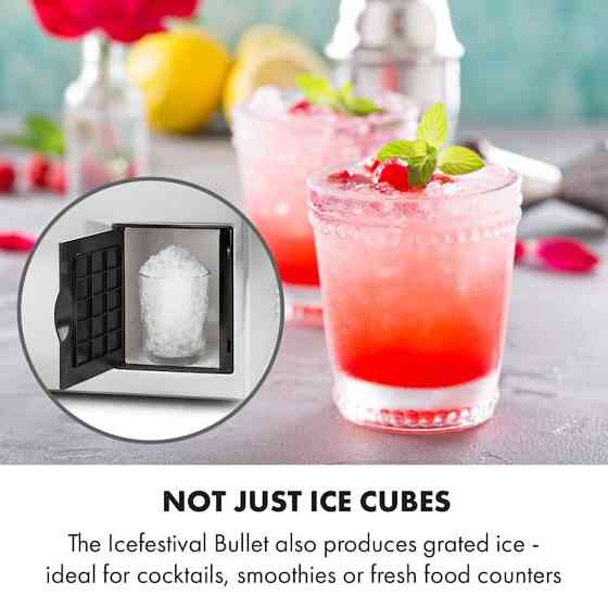 Icefestival Bullet производитель кубиков льда Klarstein Германия Ровно
