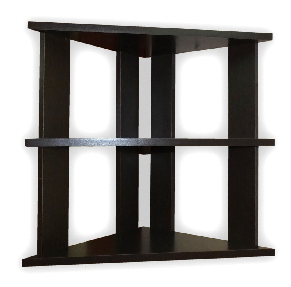 Угловая настенная полка 