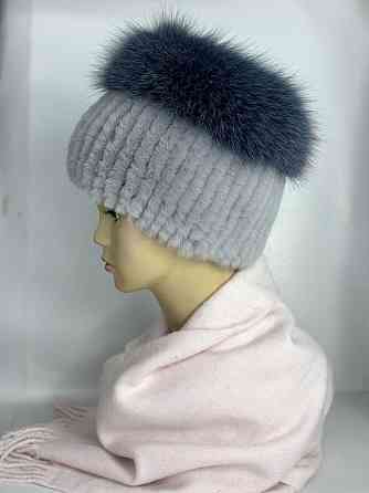 Шапка хутряна жіноча кубанка Медея Графітовий Харків