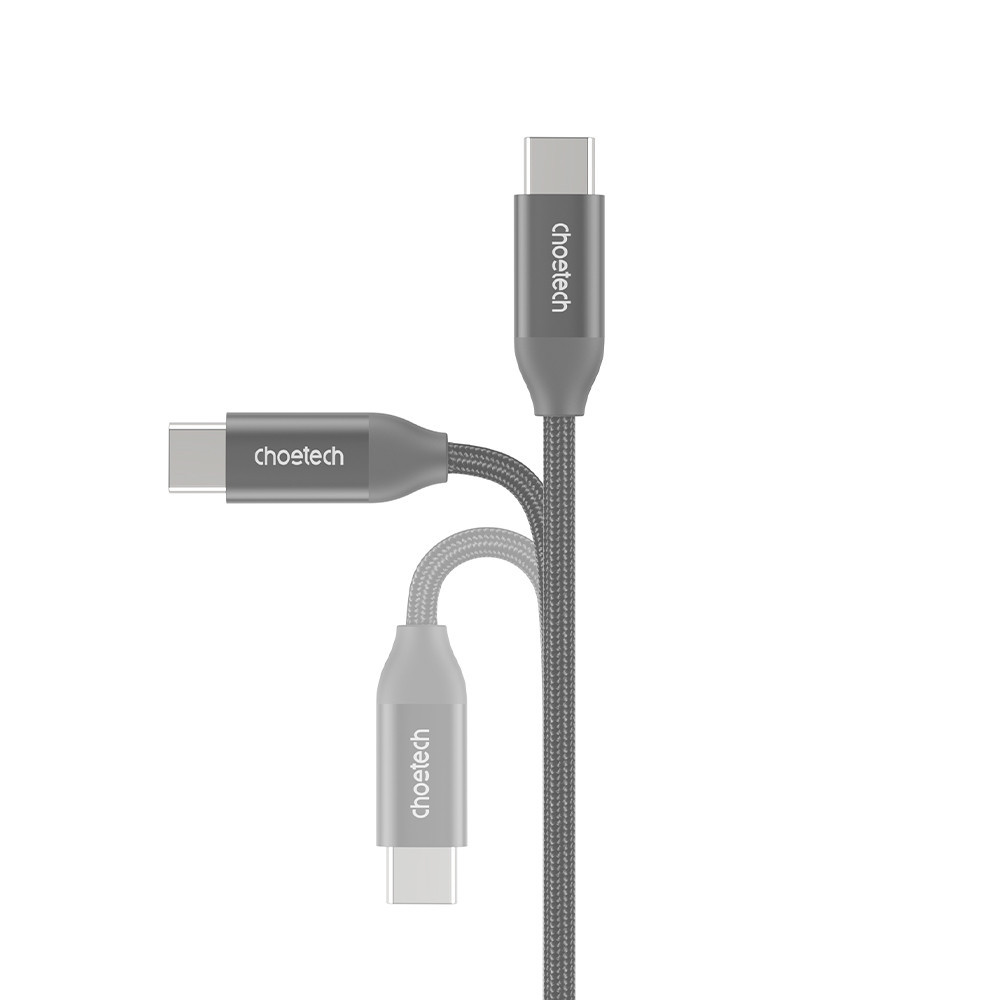 Кабель Choetech ХСС-1035 Black USB-C to USB-C PD3.1 240W 1m (43-00130) Киев - изображение 4