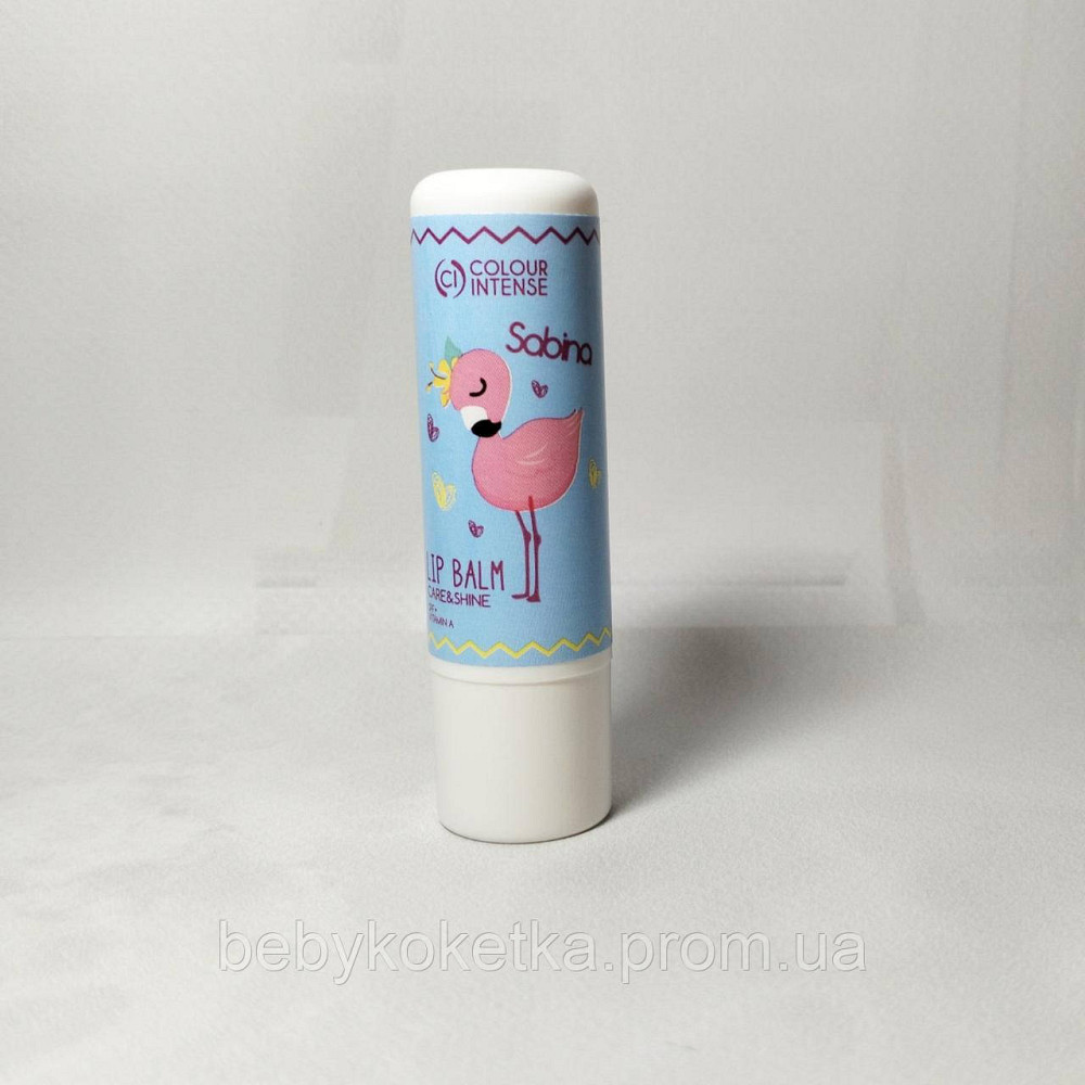 Дитячий бальзам для губ Colour Intense Sabina Vitamin A Малина с перломутром Львів - фото 1