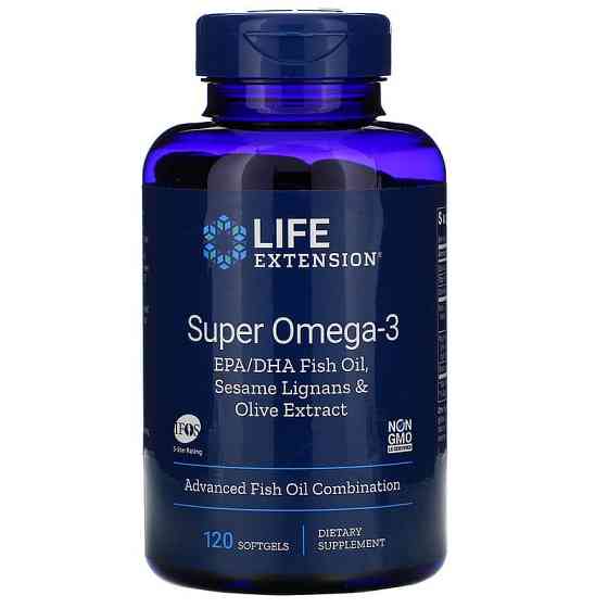 Супер Омега-3 (Super Omega-3) 120 капсул Київ