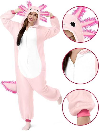 Піжама карнавальний костюм-кігурумі у вигляді Аксолотля М Spooktacular Creation Луцьк - фото 2